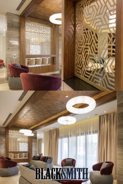 Luxury metal partation & cladding