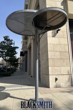 BOUCHEE ELECTROSTATIC PAINTING METAL PERGOLAS